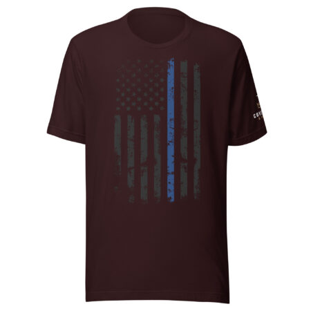 Thin Blue Line Flag – Unisex T-shirt